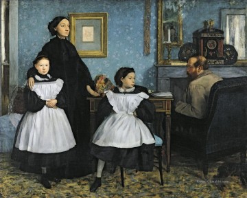 Belleli Familie Edgar Degas Ölgemälde